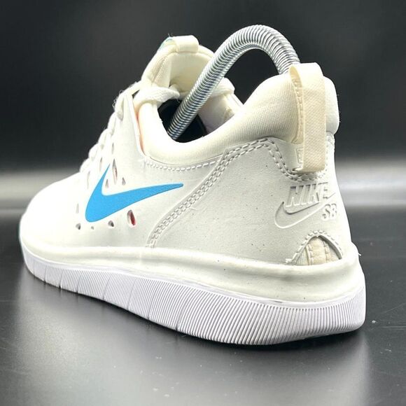 Nike SB Nyjah Free 'Blue Fury'  Skateboarding Shoes - Picture 7 of 9
